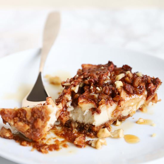 Vegan Autumn Cheesecake