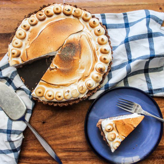 No-bake s’mores pie