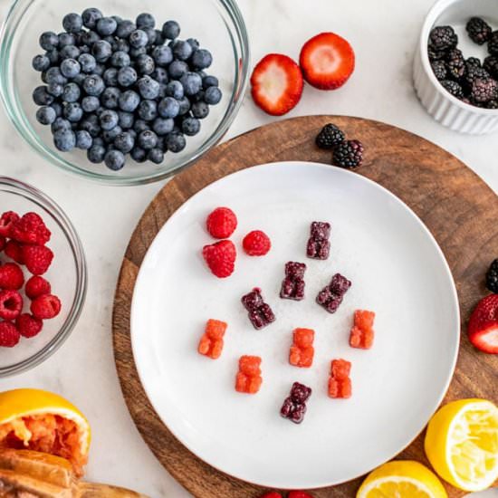 Homemade Gummy Sour Candy w/ Fruit