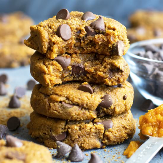 Pumpkin Chocolate Chip Cookies