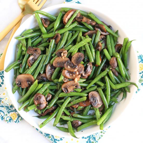Sauteed Fresh Green Beans