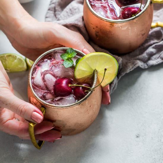 Cherry Moscow Mule