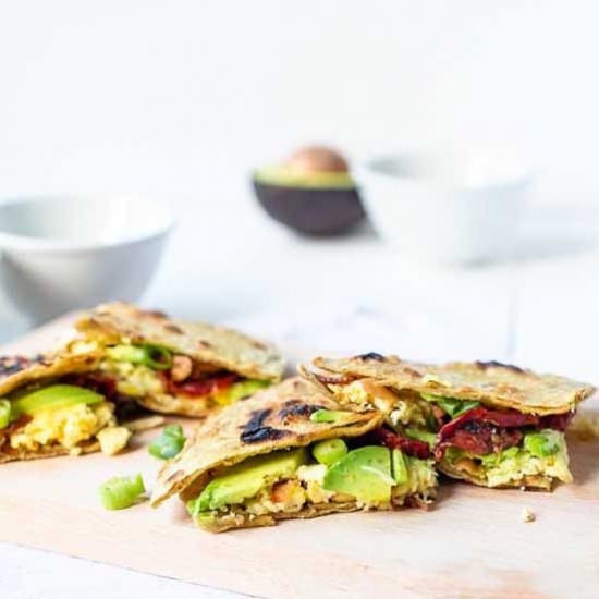 Breakfast quesadillas