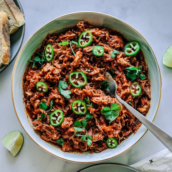Mexican slow cooker pulled pork