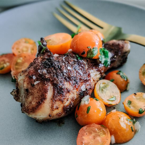 Chicken with Korean BBQ Sauce