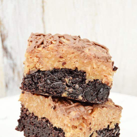 Samoa Brownies