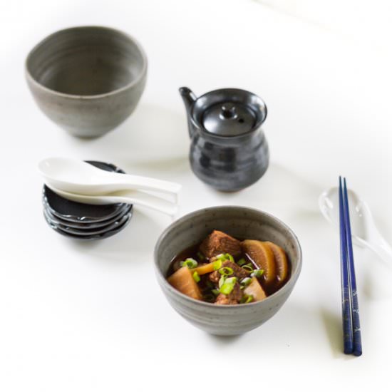Braised Beef Brisket and Daikon