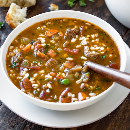 Beef Barley Soup