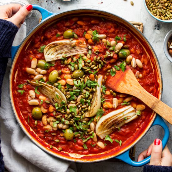 Vegan bean stew