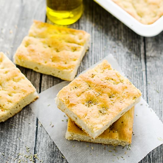 Garlic and Rosemary Focaccia