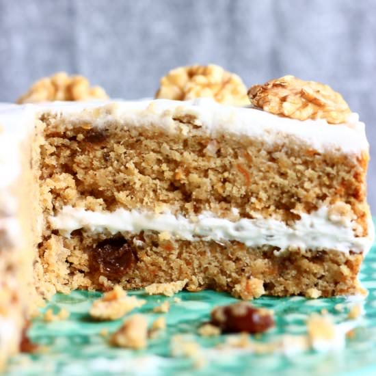 Gluten-Free Vegan Carrot Cake