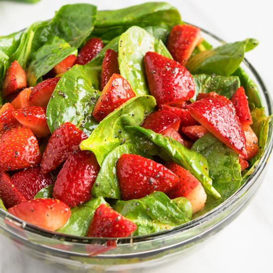 Strawberry Spinach Salad