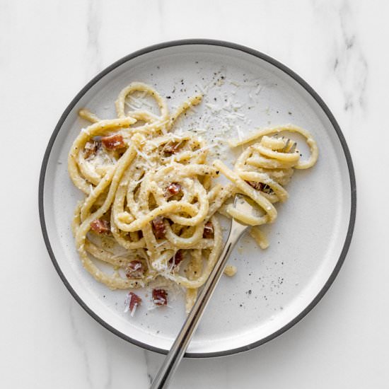Classic Creamy Carbonara