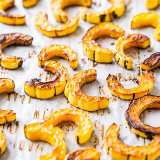Roasted Delicata Squash