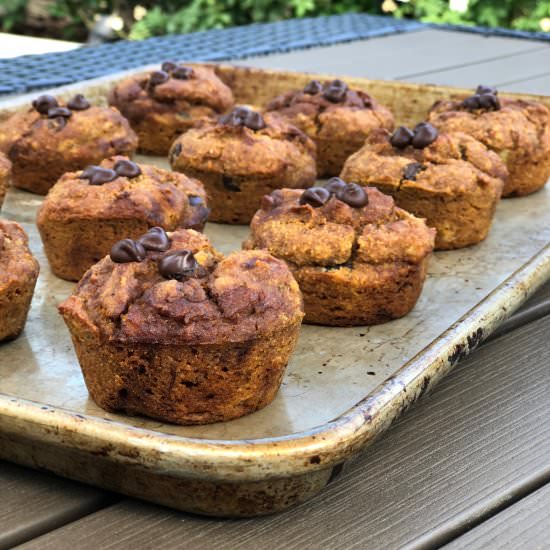 Gluten-Free Pumpkin Almond Muffins