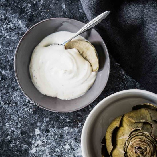 Artichoke Dipping Sauce