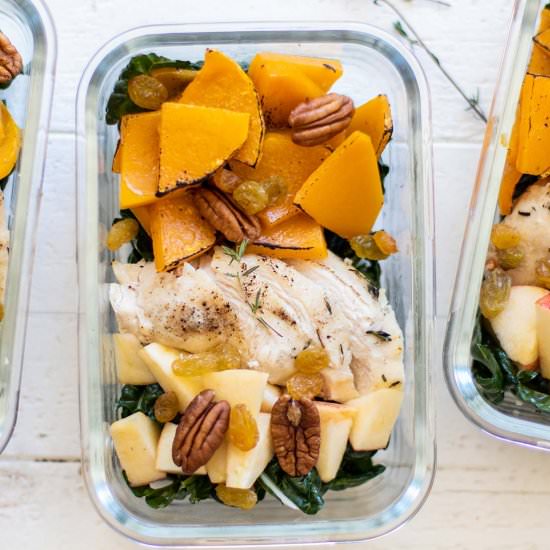 Autumn Kale Salad