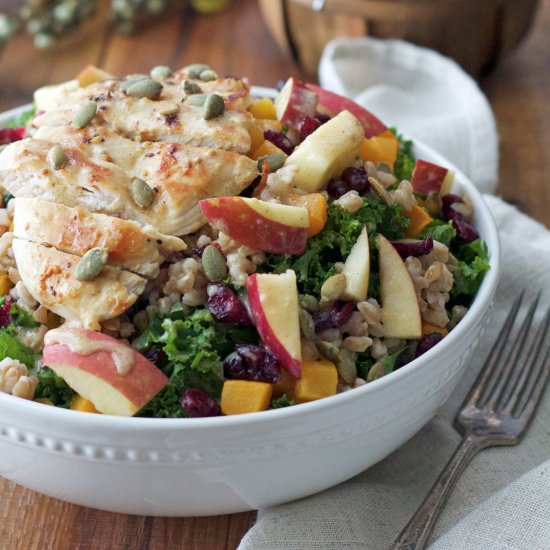Fall Harvest Farro Salad