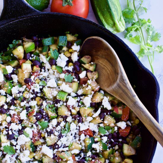 Mexican Veggie Skillet