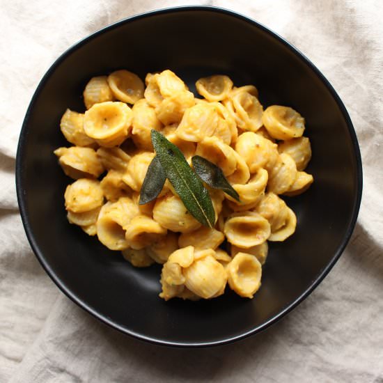 Pumpkin mac and cheese