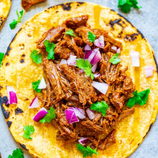 Instant Pot or Slow Cooker Barbacoa