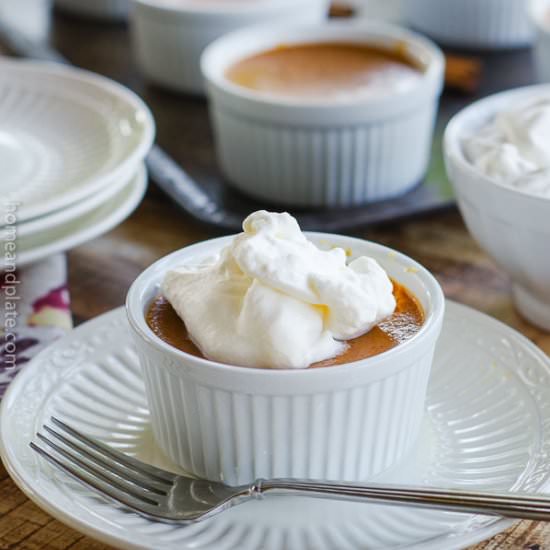 No Crust Mini Pumpkin Pies