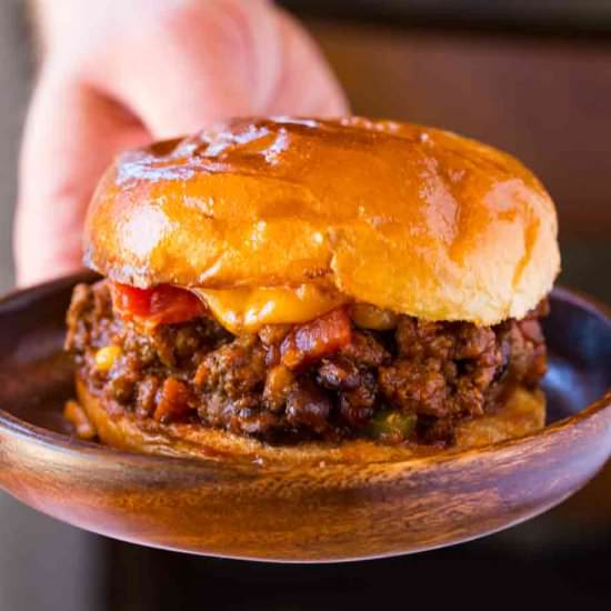 Tex-Mex Sloppy Joes