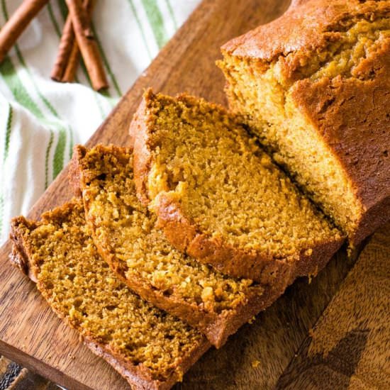 Best Pumpkin Bread