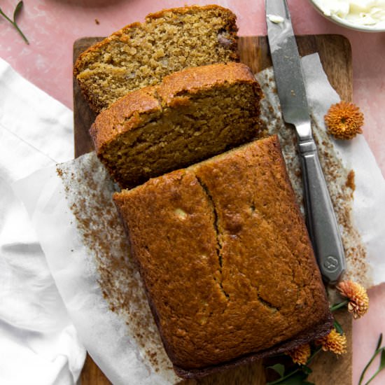Pumpkin Banana Bread