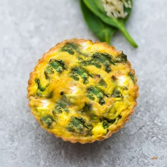 Spinach and Cheese Egg Muffins