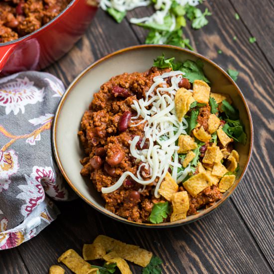 Blue Ribbon Beef Chili