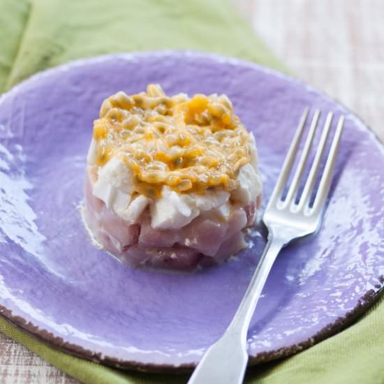 swordfish tartare with bufala