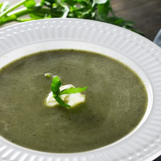 Quick and Easy Watercress Soup