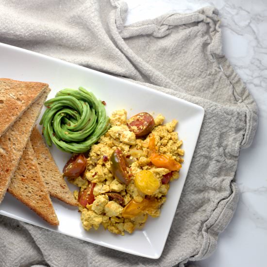 Vegan Tofu Scramble