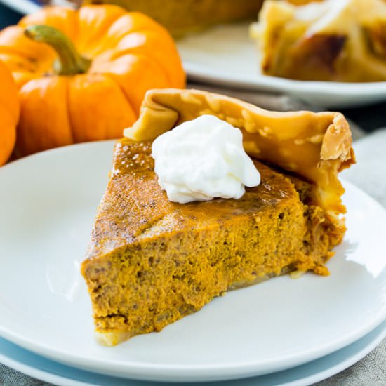Crock Pot Pumpkin Pie