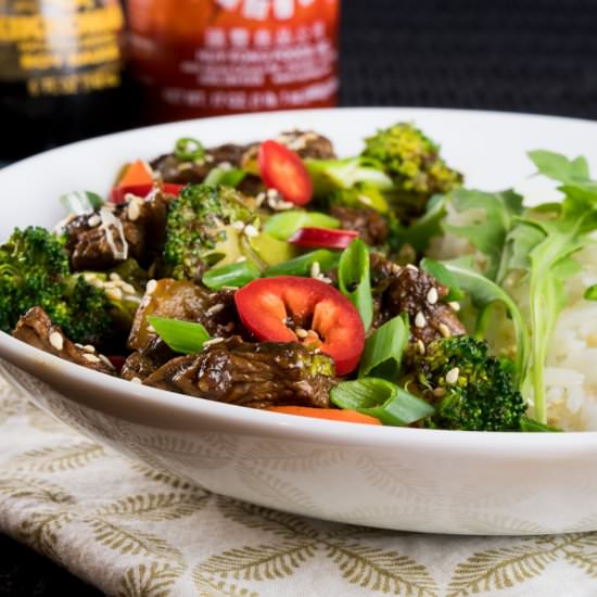 Beef Bulgogi with Vegetables