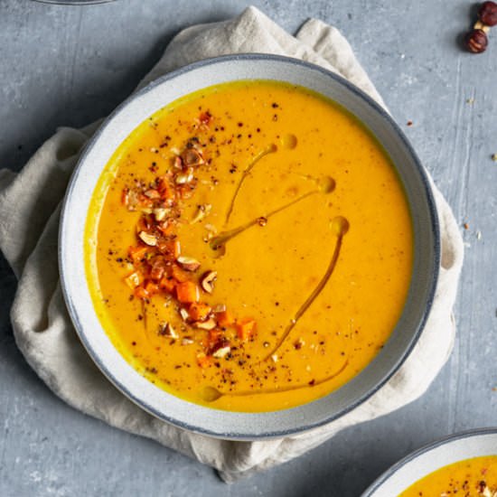 Butternut Squash Almond Bisque