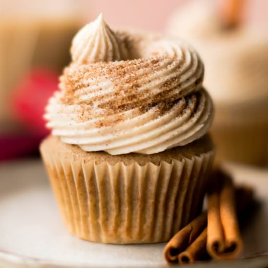 Chai Latte Cupcakes