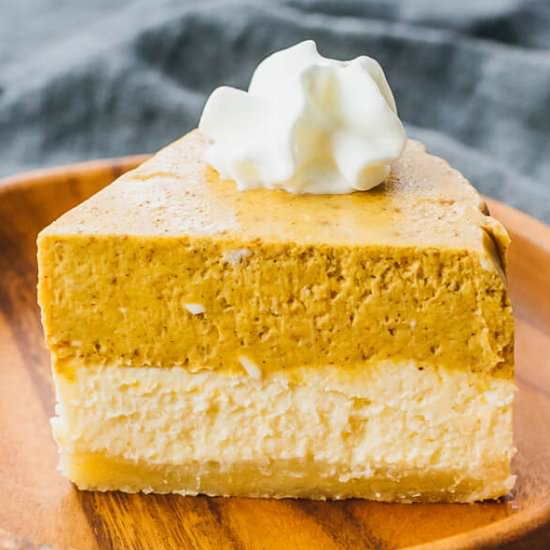 Keto Instant Pot Pumpkin Cheesecake