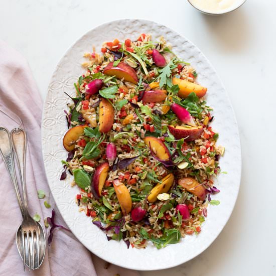 Wild rice salad