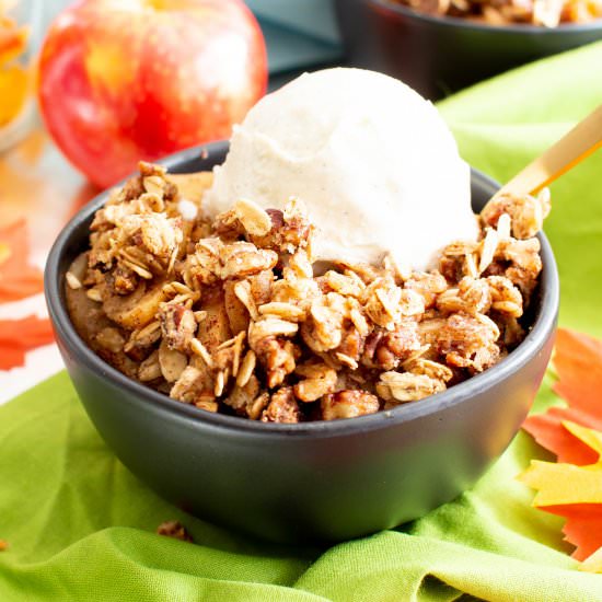 VGF Cinnamon Apple Crisp with Oats