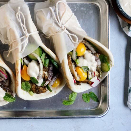 Instant Pot Chicken Shawarma