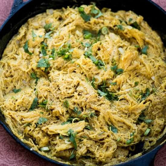 Coconut Curry Spaghetti Squash