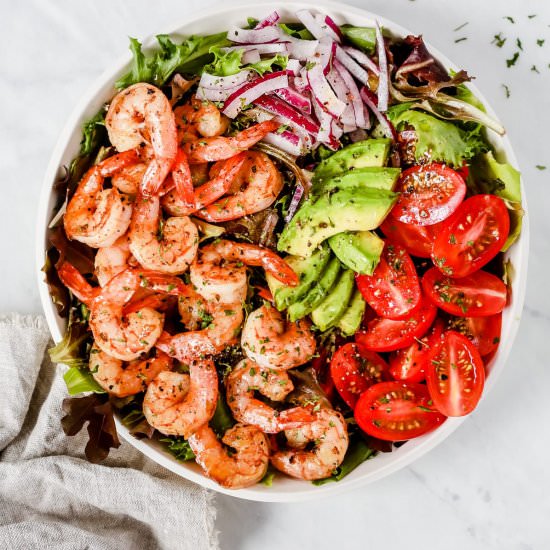Super Fresh Shrimp Tomato Salad