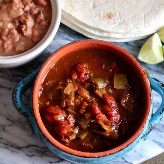 Vegetarian Green Chili