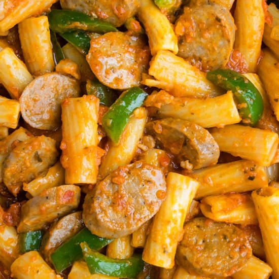 One Pot Italian Sausage Pasta