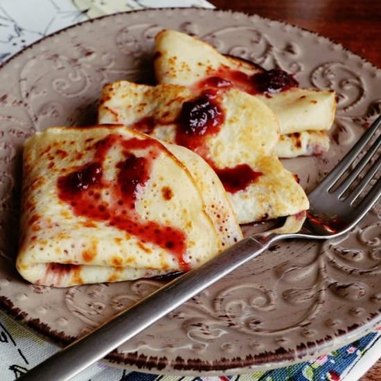 Simple crêpes