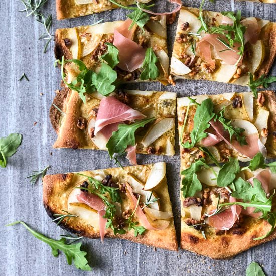 Pear & Blue Cheese Flatbread