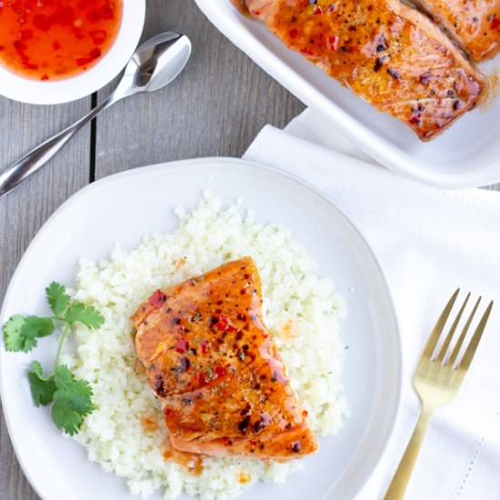 Thai Sweet Chili Salmon