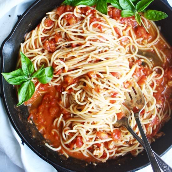 Fresh Tomato Pasta